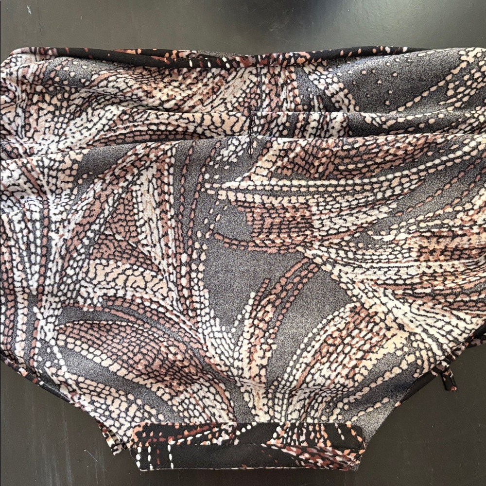 Stylish Black and Brown Bikini Bottom - Picture 5 of 9